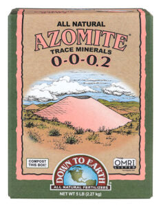DTE 5# Azomite Sr Powder OMRI-5 lb