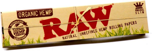 Raw King Size Slim Organic Hemp
