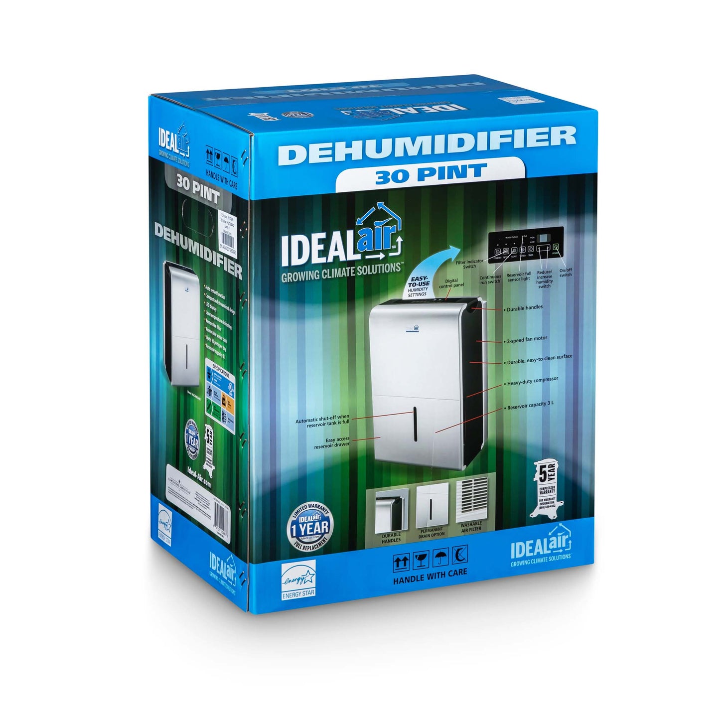 Ideal Air Dehumidifier 22-30pt