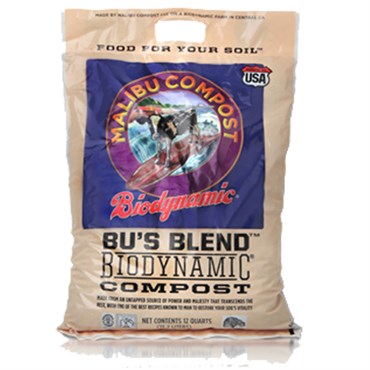 Malibu Compost 12qt Bu's Blend Biodynamic Compost