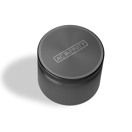 3-Chamber Herb Grinder, Black,-2.5 inch