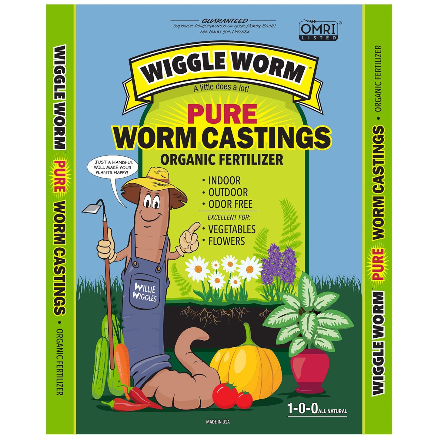 Wiggle Worm 4.5lb Soil Builder Worm Castings