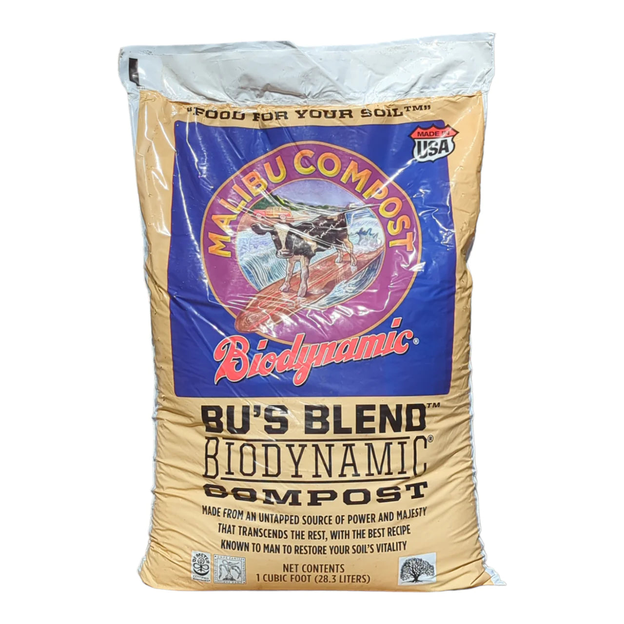 Malibu Compost Bu’s Blend™ Biodynamic® Compost - 1cu ft