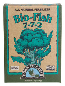 DTE 5# Bio-Fish 7-7-2 OMRI-5 lb