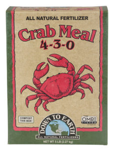 Down To Earth Crab Meal 5lb-5lb