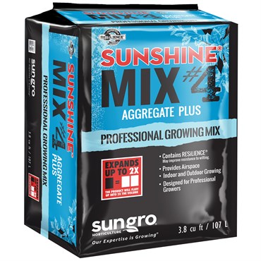 Sun Gro Sunshine #4 Aggregate Plus Professional Growing Mix - 3.8cu ft - Compressed