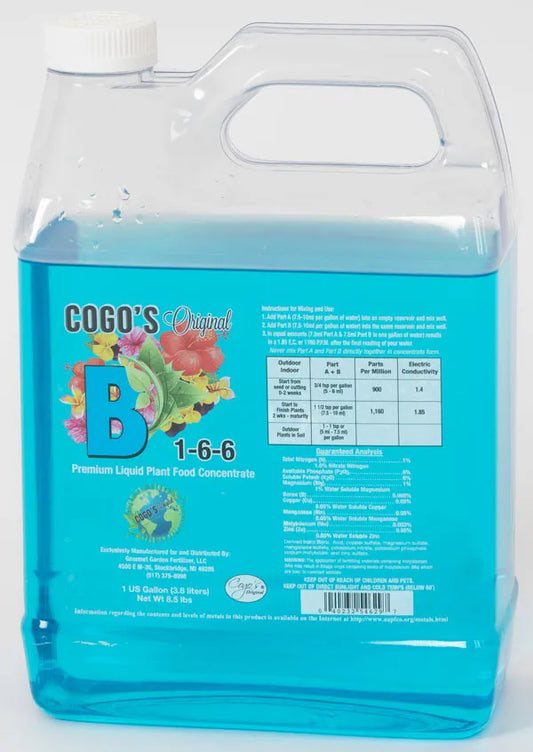 Cogo’s Part B 1-6-6 Formula