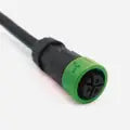 277V 3-pin Input cord with M19 connector for Daisy Chain (12AWG)