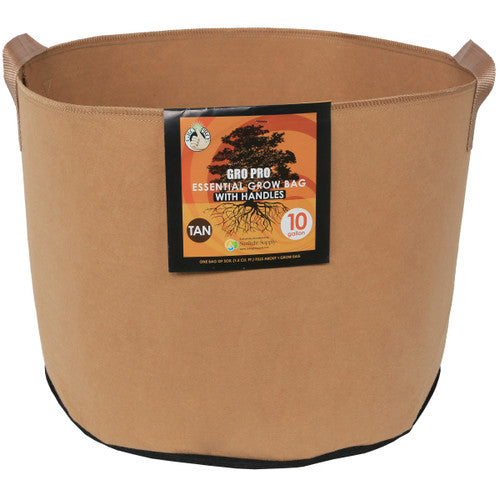 GroPro 10 gal Fabric tan-10gal