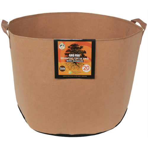 GroPro 20gal Fabric Tan-20gal