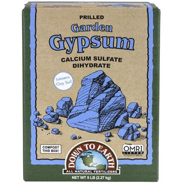 DTE 5# Garden Gypsum OMRI