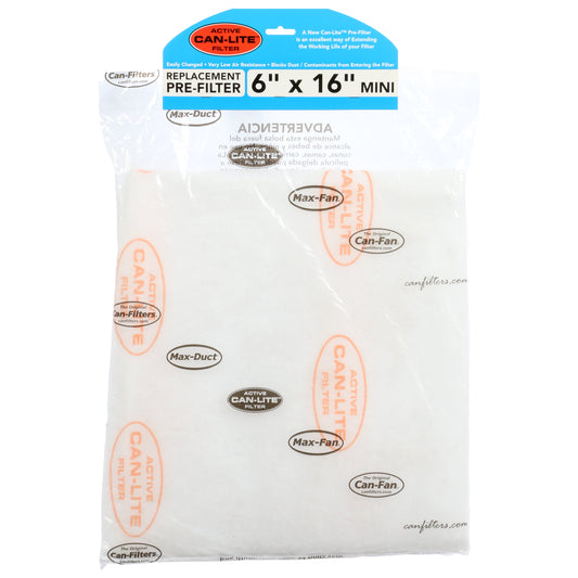 Can-Lite 6in Mini Pre Filter-6in