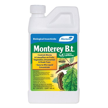 Monterey® BT Biological Insecticide - 32oz - Concentrate - OMRI Listed®
